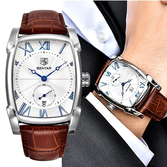 Luxury Leather Strap Casual Watch