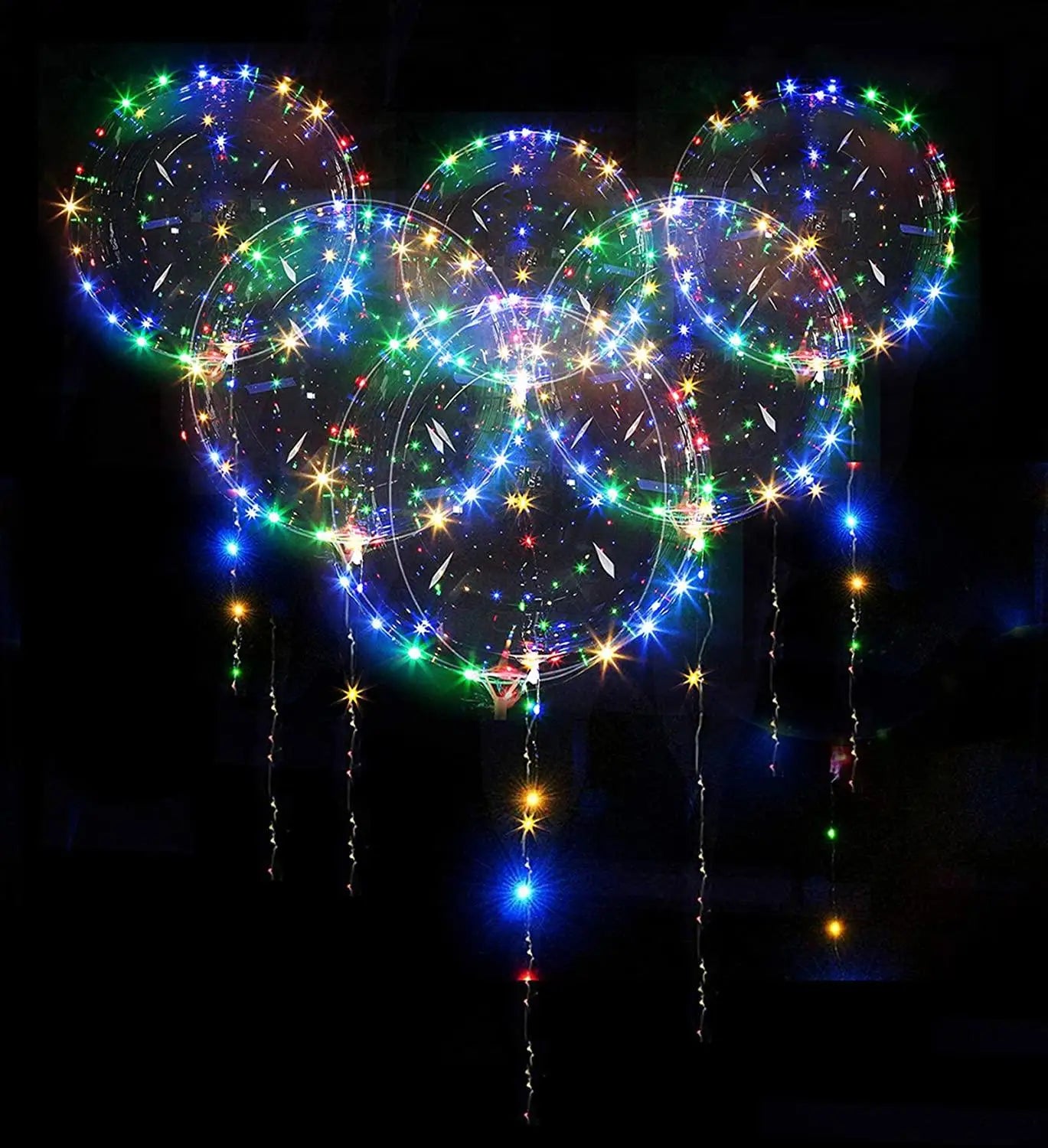 Christmas LED Light Balloons Celebrations