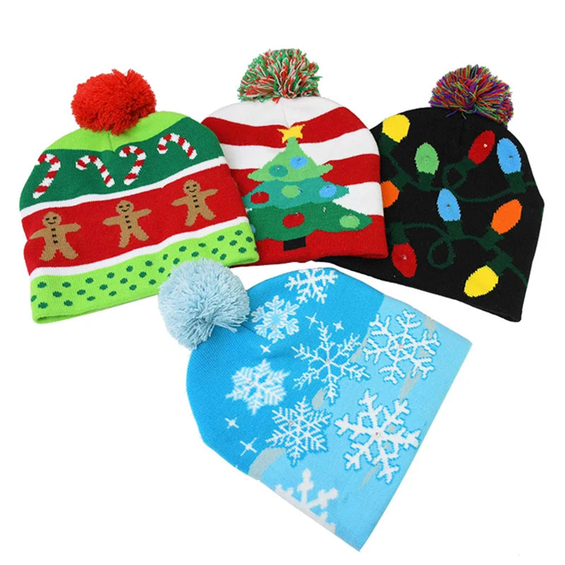 Christmas Sweater Hat New Year Style