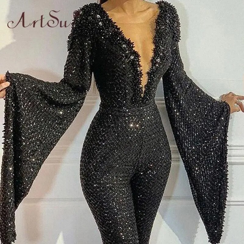 Women Fashion Party Jumpsuit