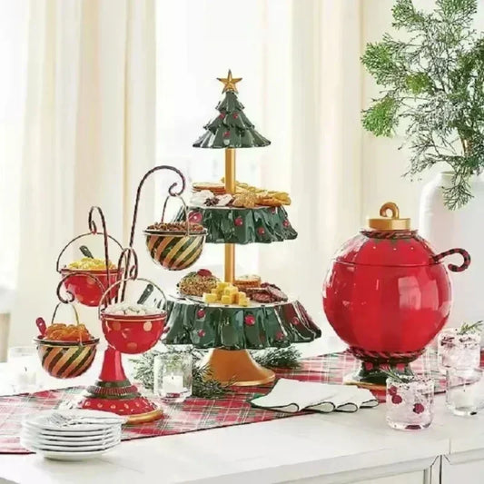Christmas Tree Dessert Table