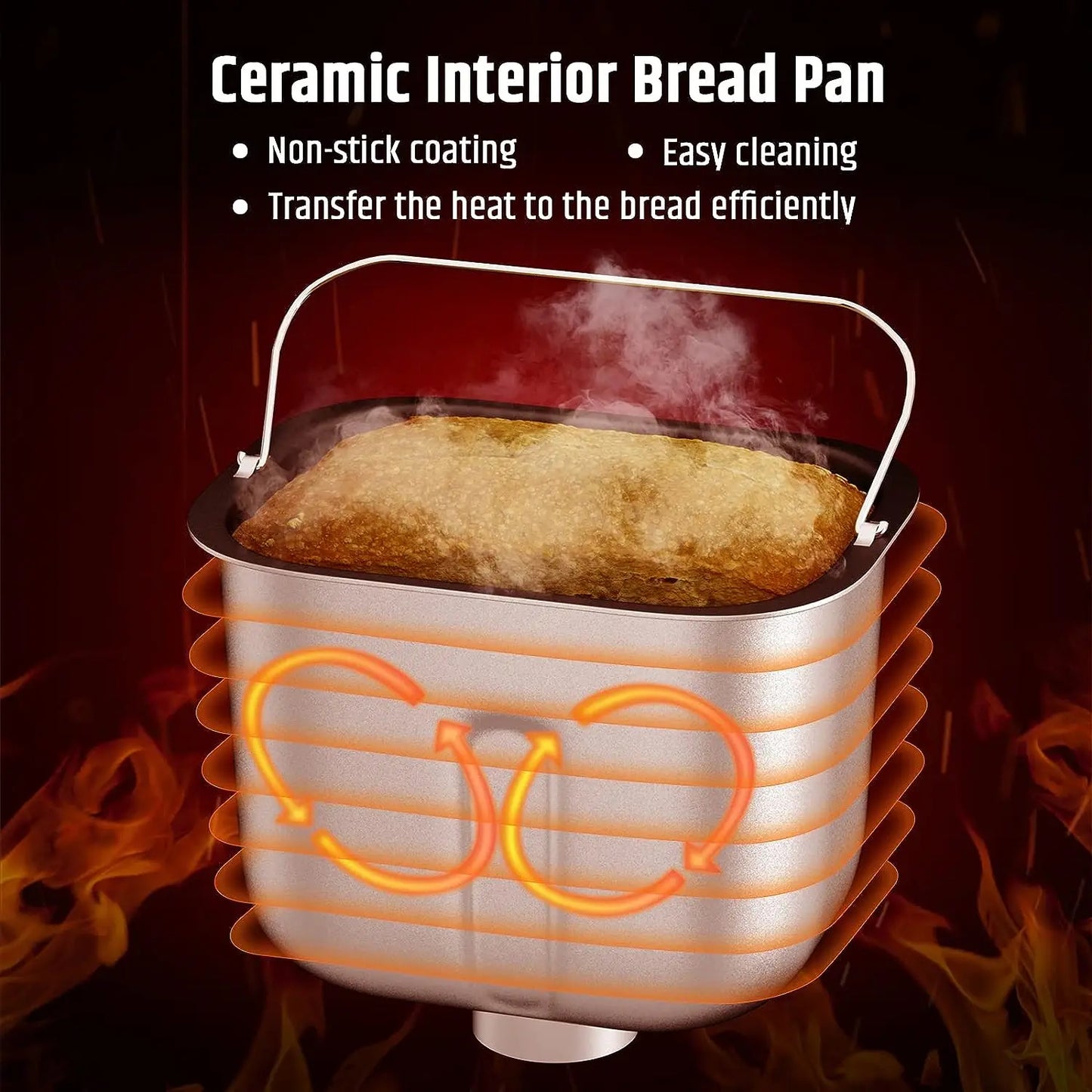 Stainless Steel Premium Bread Maker