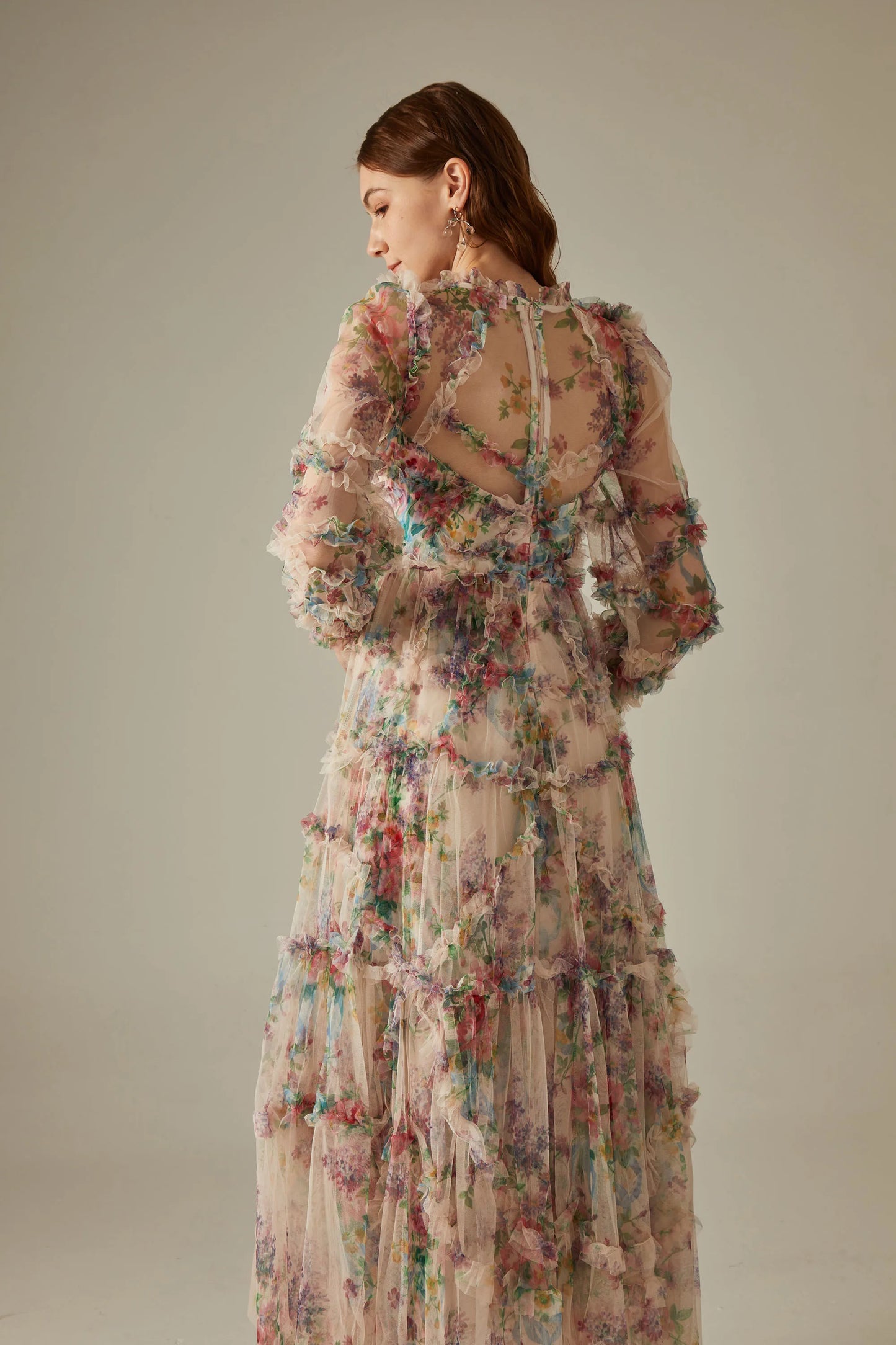 Luxury Floral Bohemian Dress