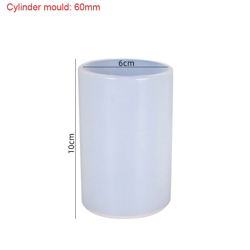 Cylinder Silicone Candle Molds