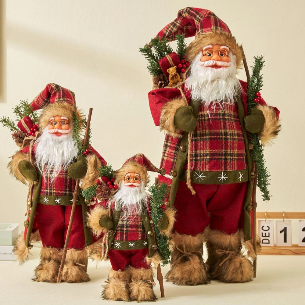Big Santa Claus Doll for Christmas Decorations