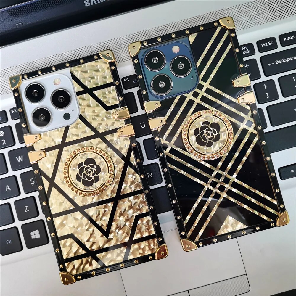 Luxury Gold Glitter Case for iPhone