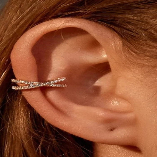 Zircon Geometric Shape Earrings