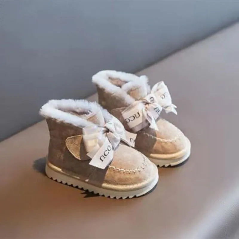 Girls Snow Fur Boots