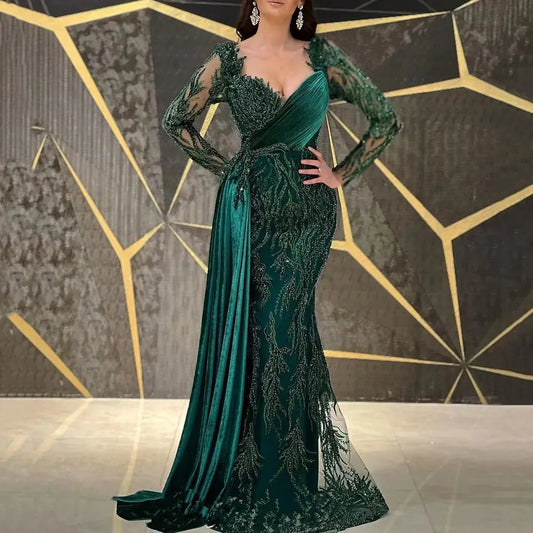 luxury Evening  Dress - Dubai Style