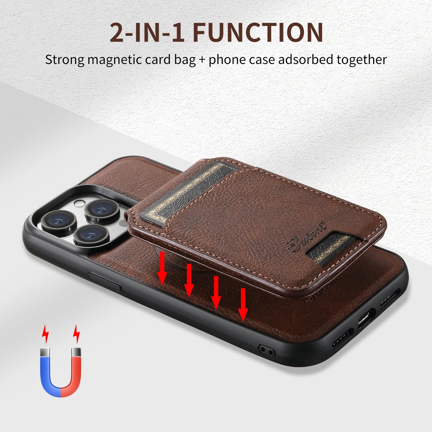 Cover Wallet Phone Case and Card Holder Leather