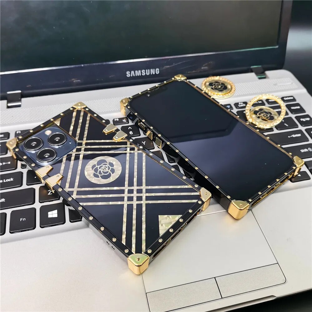 Luxury Gold Glitter Case for iPhone