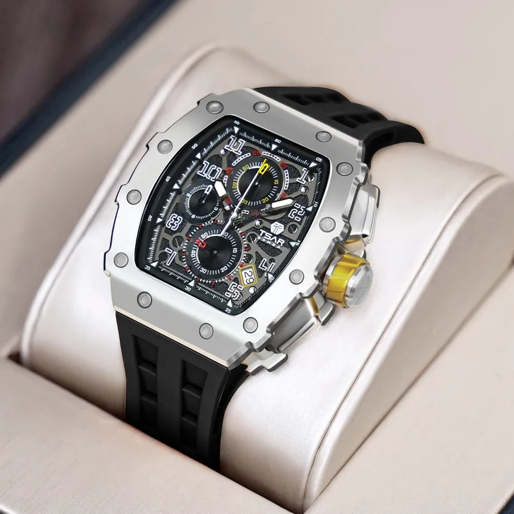 Luxury Stainless Steel Waterproof Watch