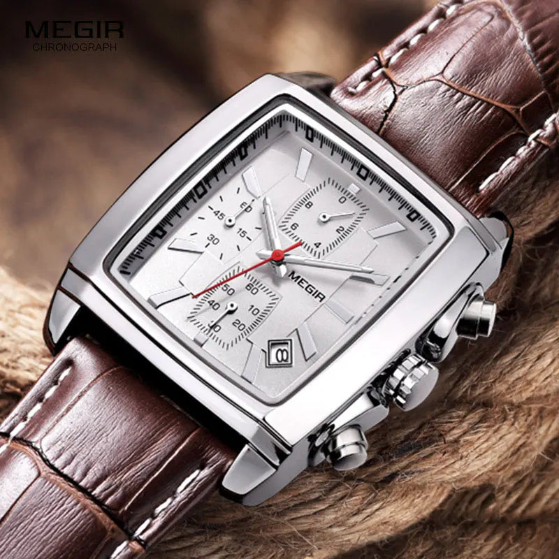 Elegant Leather Strap Casual Watch