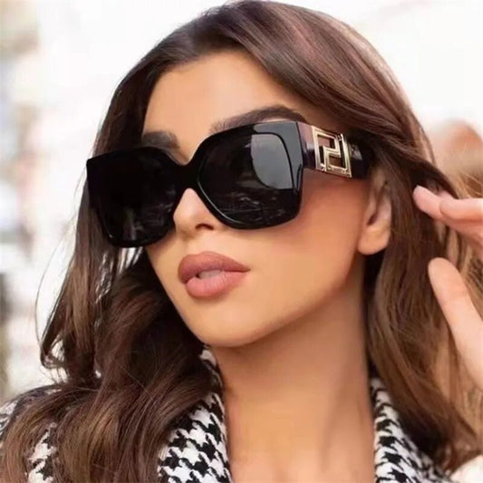 Classic Style Gradient Sunglasses big Frame