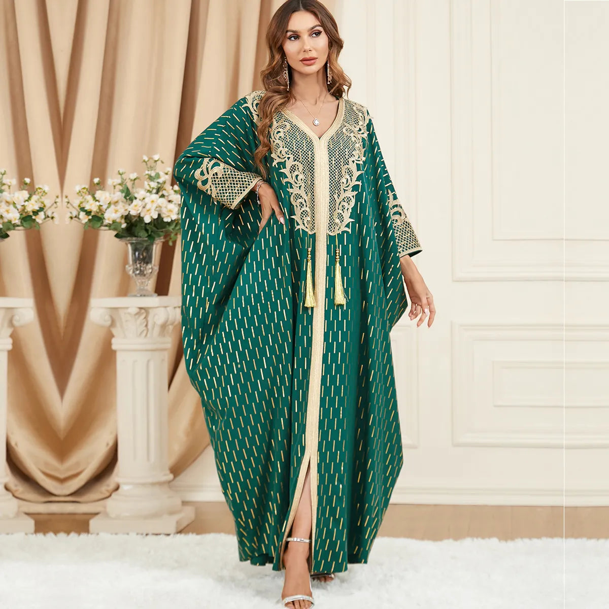 Elegant Turkan fashion Abaya 