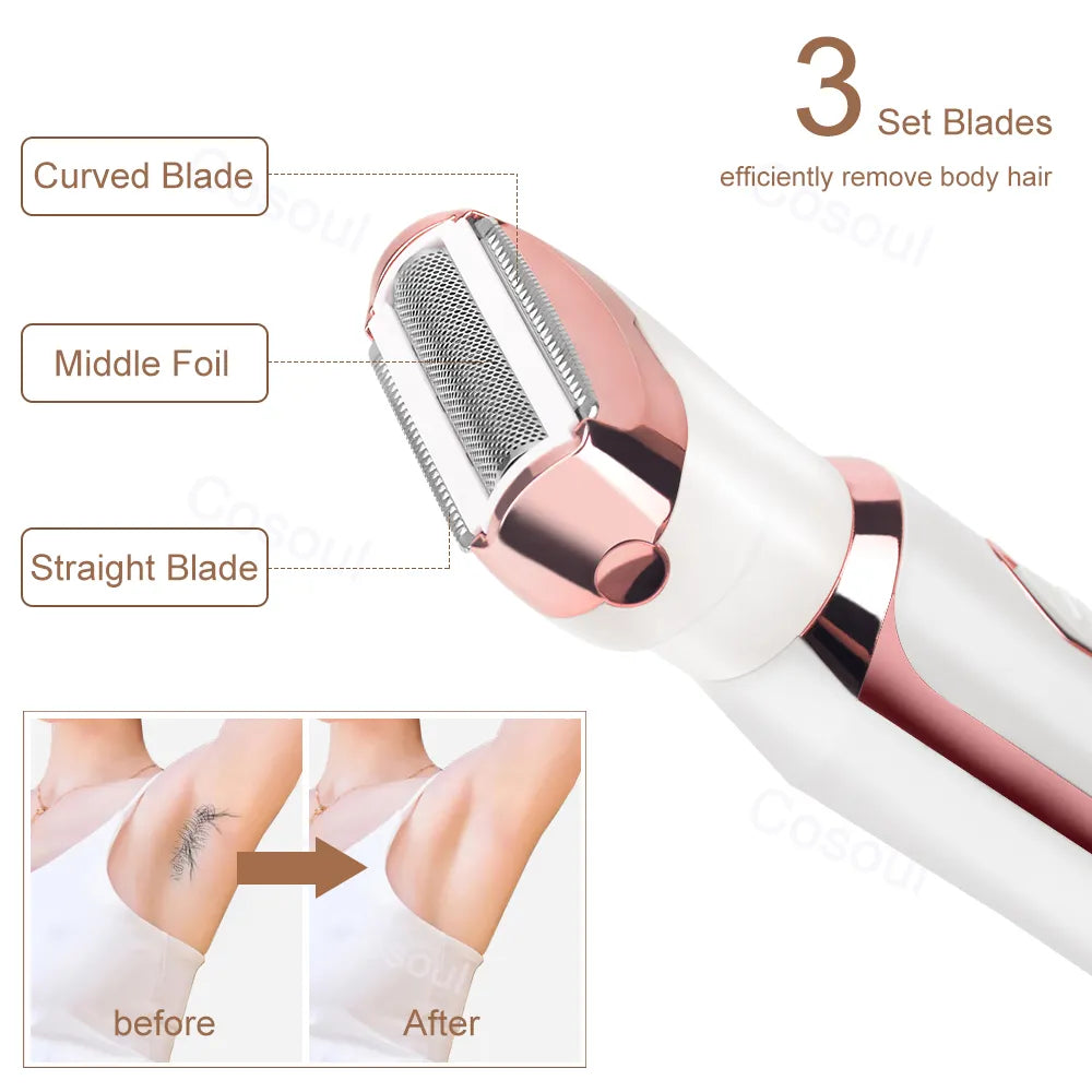 Portable/Painless Lady Body Shaver