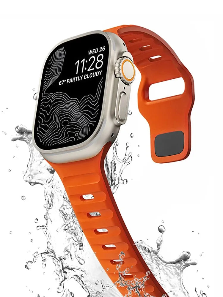 Silicone Strap For Apple Watch