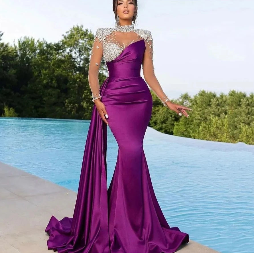 luxury Evening  Dress - Dubai Style