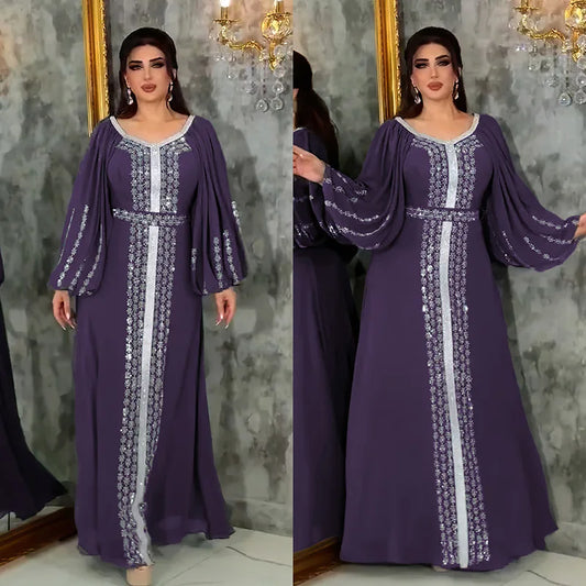 Diamonds Evening Abaya