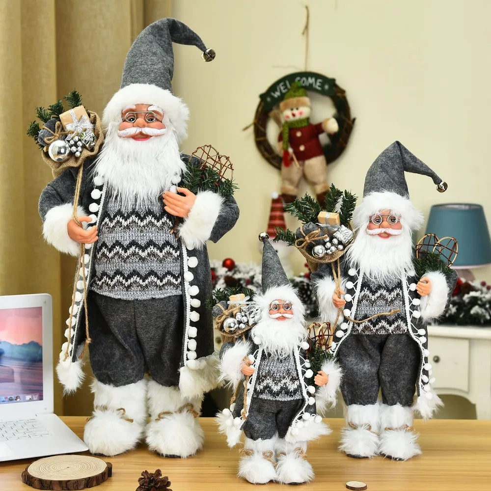 Large Santa Claus Doll Christmas Decorations