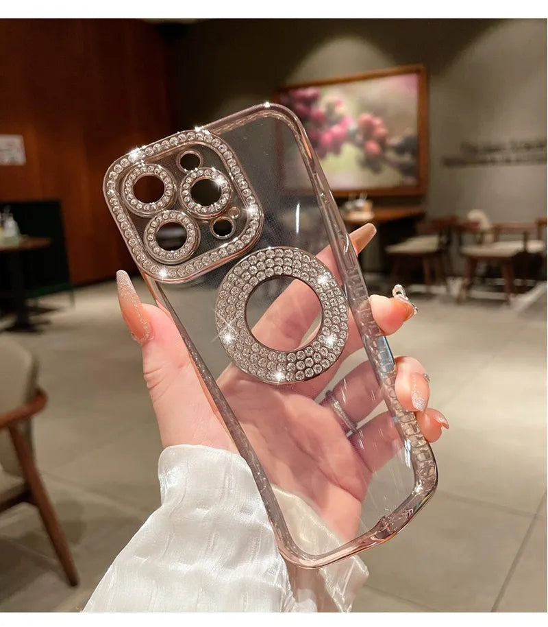 Luxury Transparent Case For iPhone