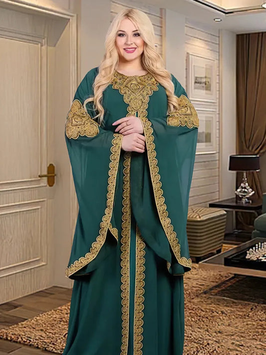 Luxury Chiffon Abaya Turkan fashion