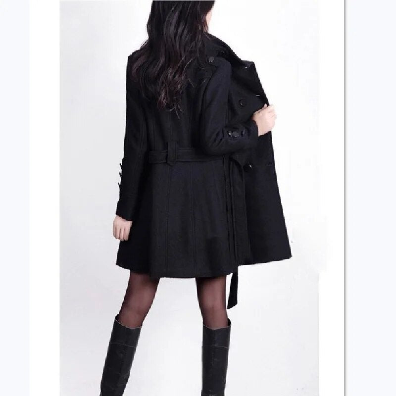 Casual hooded winter coat
