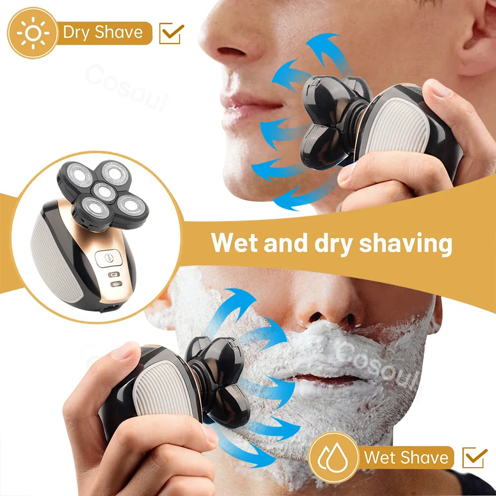 Electric Rechargeable Shaver for Men