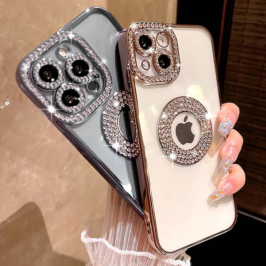 Luxury Transparent Case For iPhone