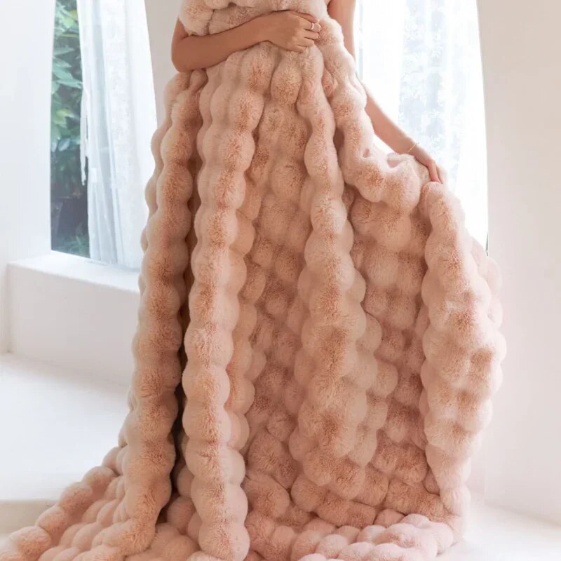 Fur Blanket Super Soft Bed Blankets