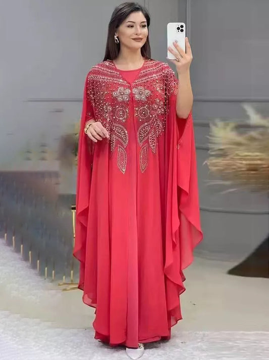 Luxury Chiffon Fashion Abaya