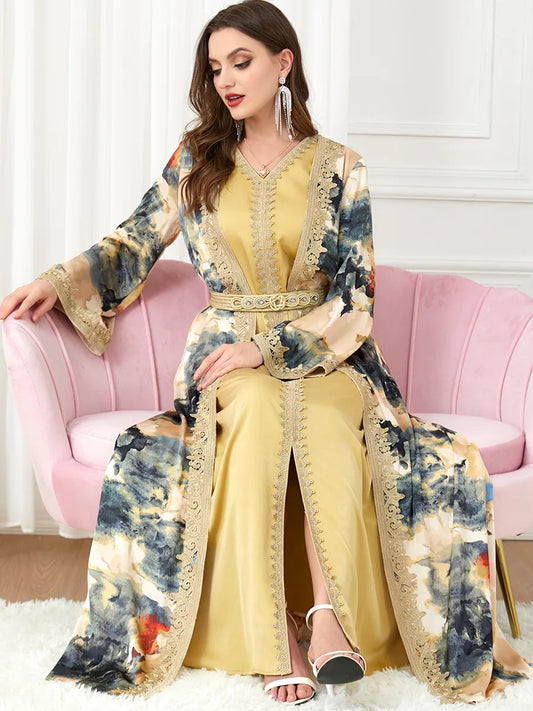 Luxury Moroccan Caftan Suit