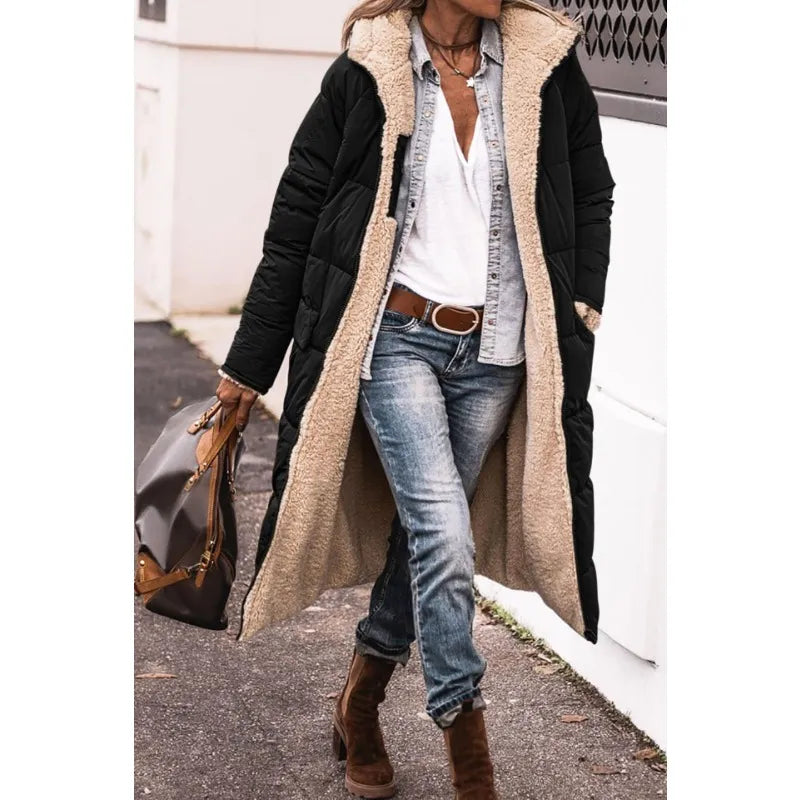 Casual hooded winter coat