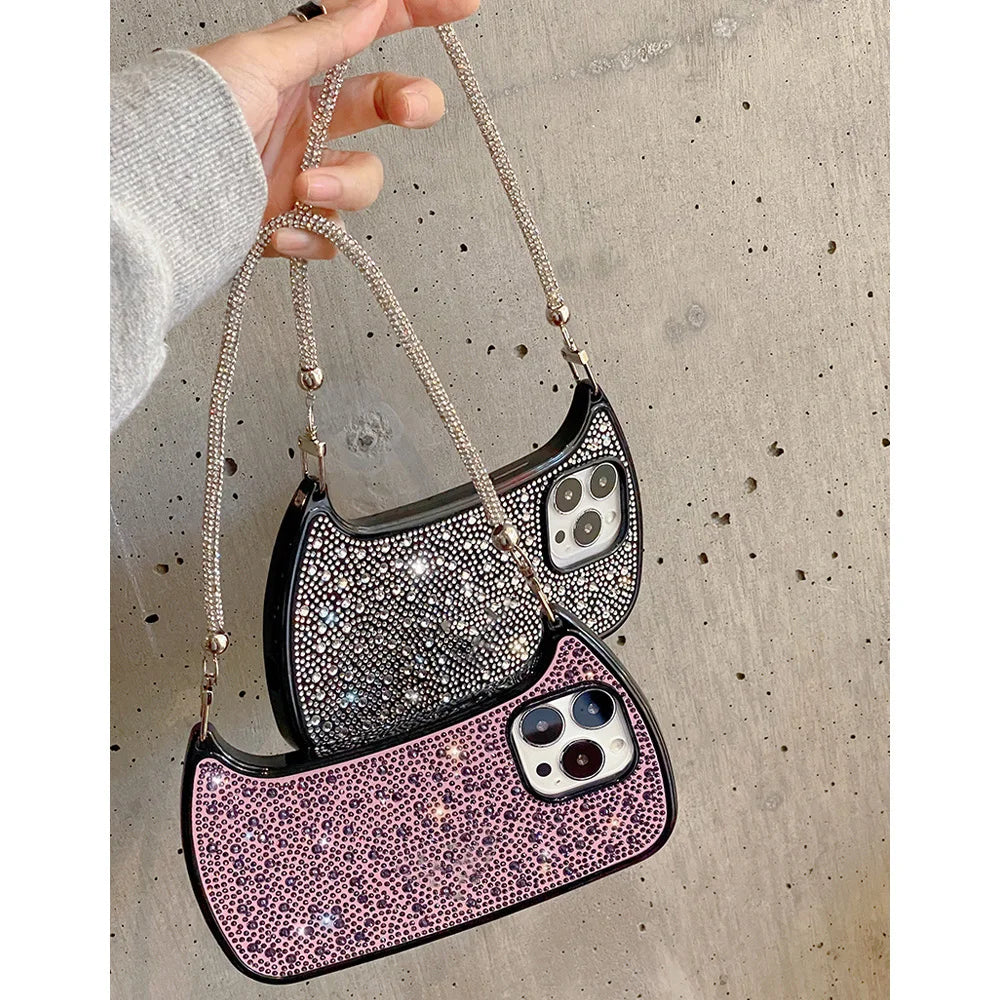 Luxury Glitter Handbag Phone Case