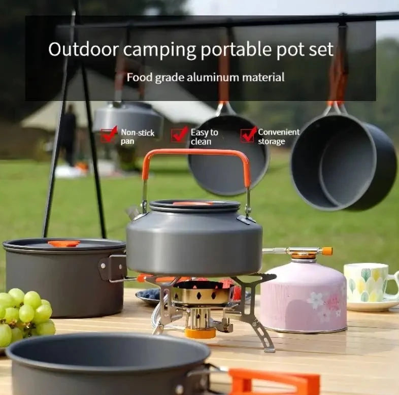 Outdoor Barbecue Picnic Pot Set