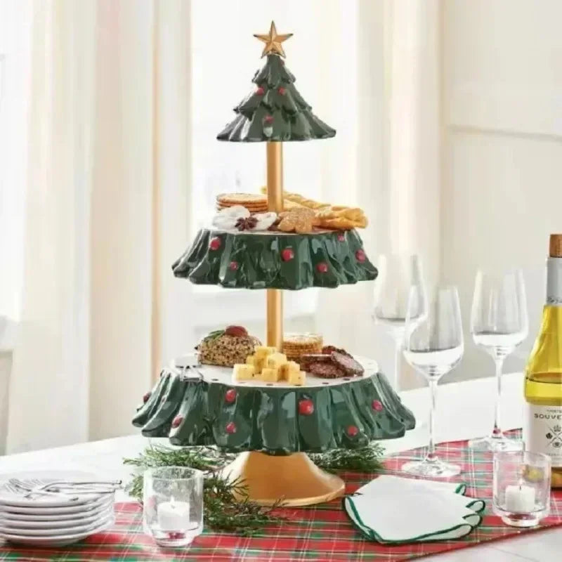 Christmas Tree Dessert Table