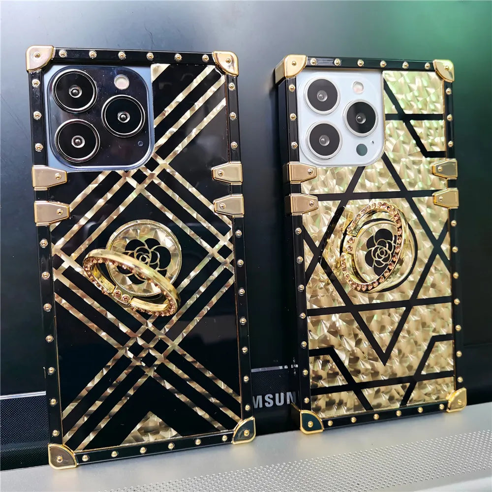 Luxury Gold Glitter Case for iPhone