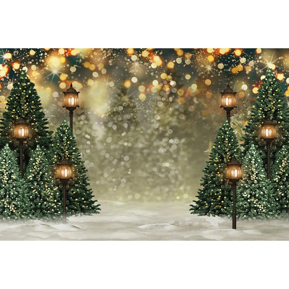 Christmas Portrait Photo Background Decor