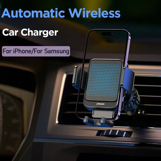 Automatic Car Phone Holder Wireless Charger