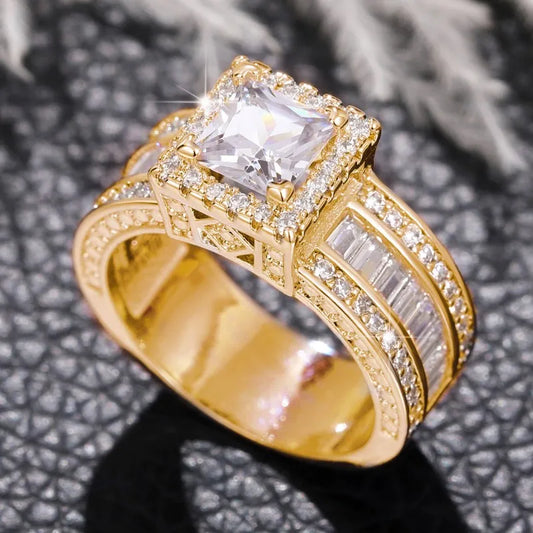Luxury Gold /Silver Cubic Zirconia for Wedding