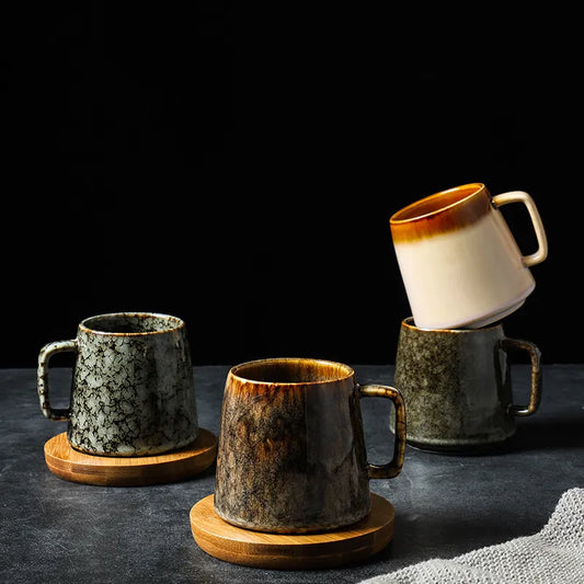 Japanese ceramic coffee cups