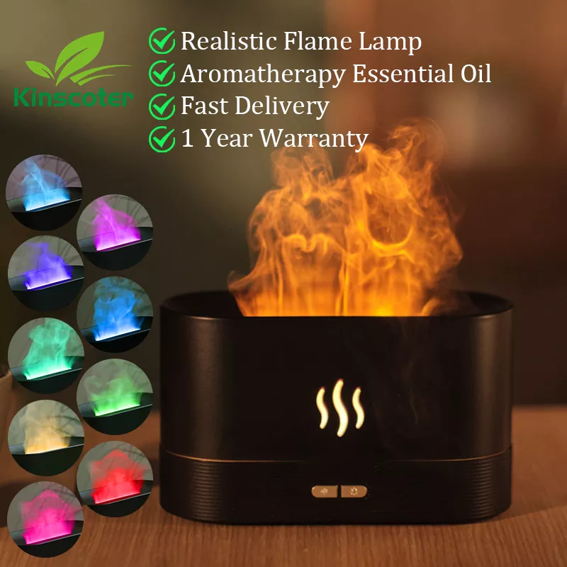 Aroma Diffuser Essential Oil Flame Lamp