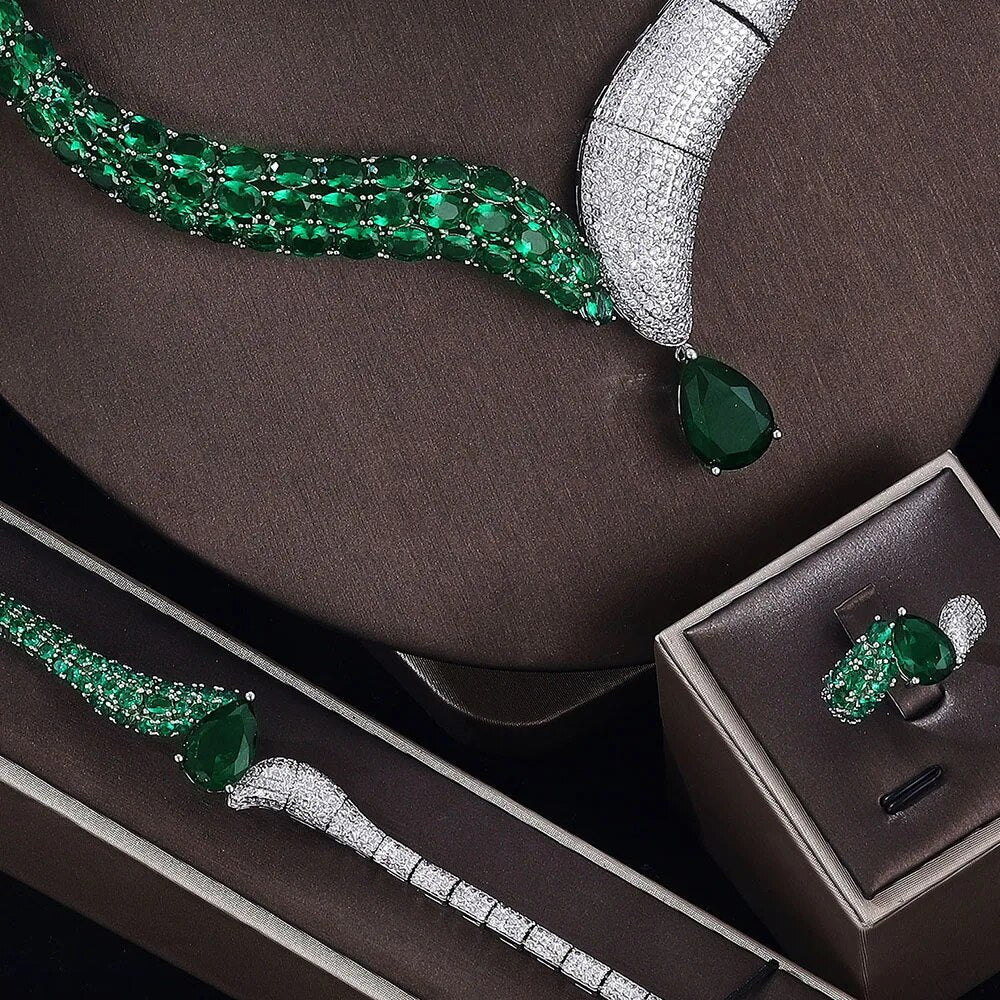 Wedding accessories set bridal necklace-Dubai