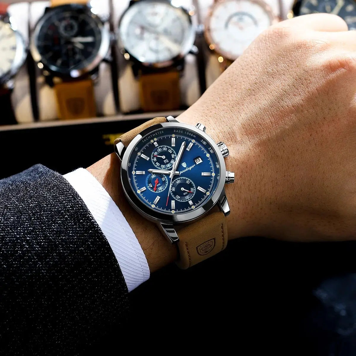 Luxury Chronograph Waterproof Watch