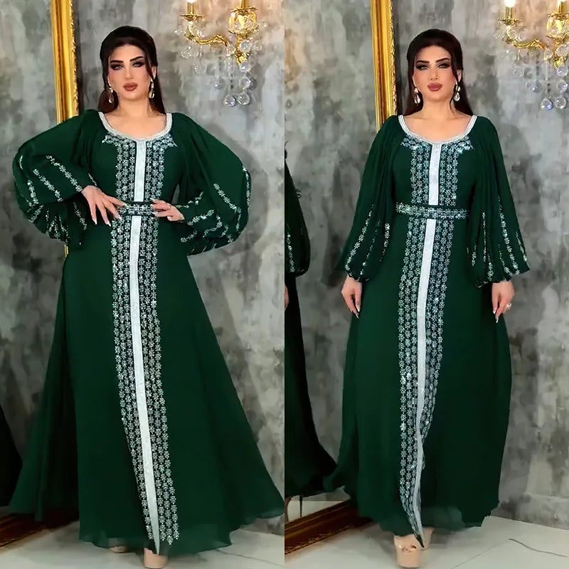 Diamonds Evening Abaya