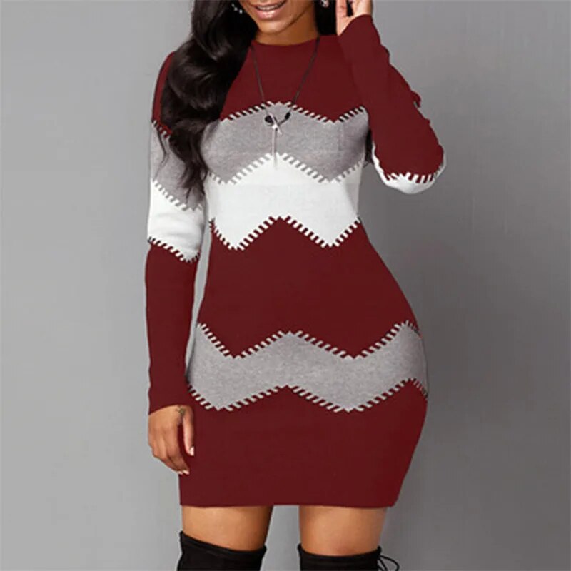 Casual Sweater Dress