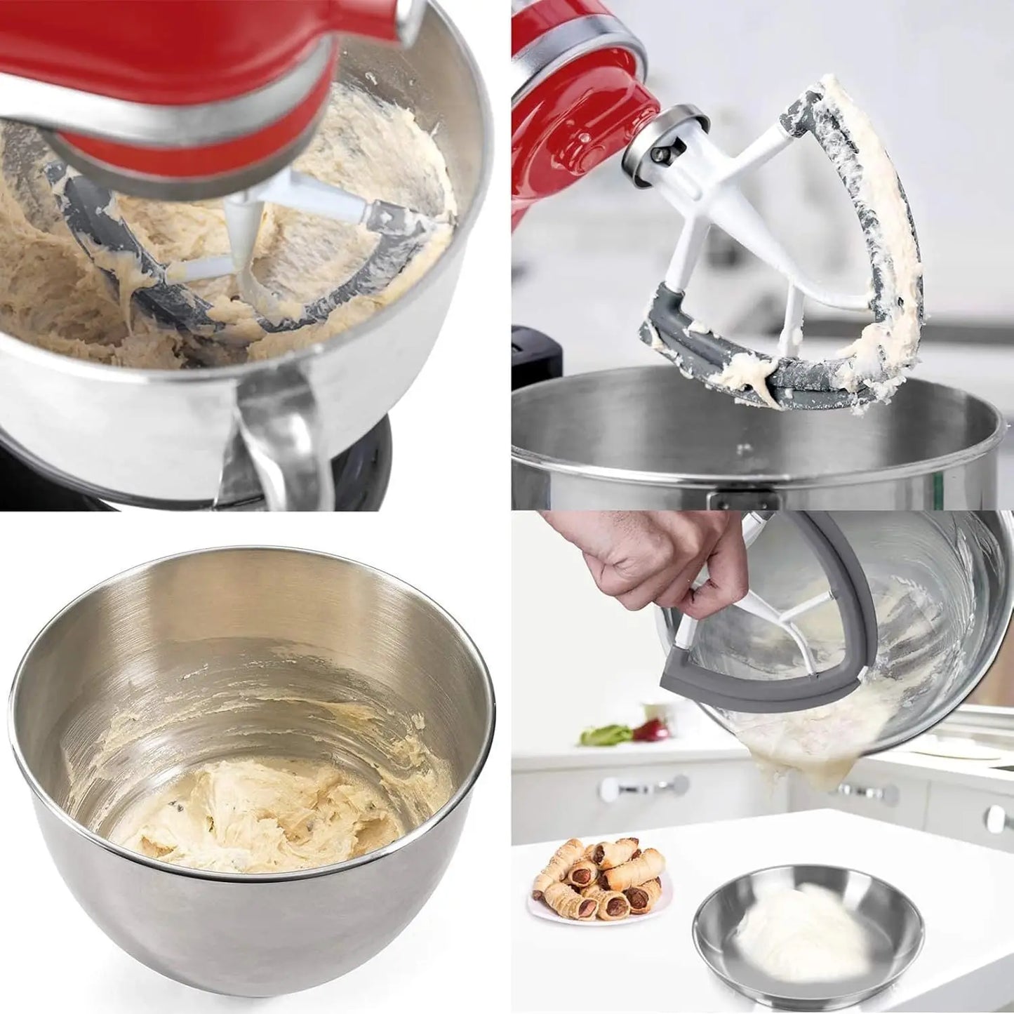 Stales Steel Stand Bowl Mixer for Kitchen