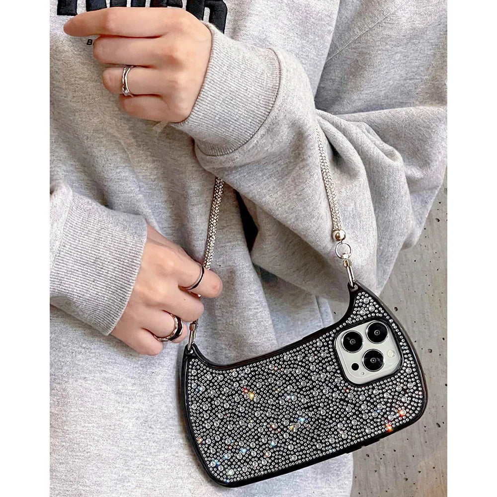 Luxury Glitter Handbag Phone Case