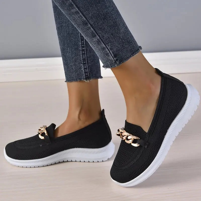 Breathable loafers women's sneakers