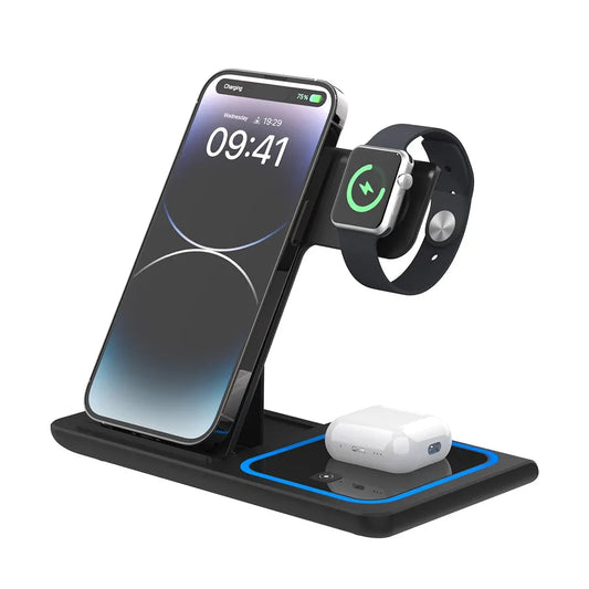 Wireless Charging Station 3 In 1